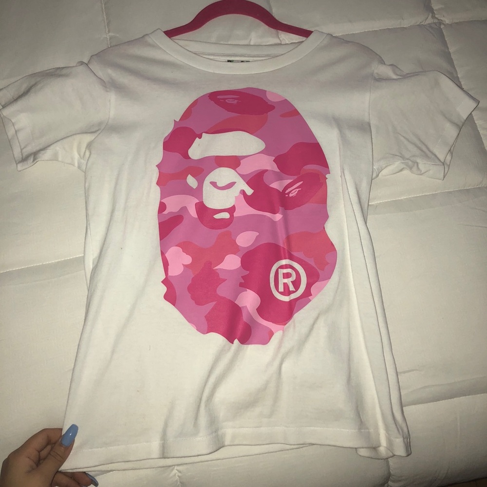Ladies bape shirt